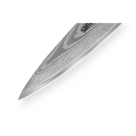 Нож Samura универсальный Damascus, 12,5 см, G-10, дамаск 67 слоев - фото 5