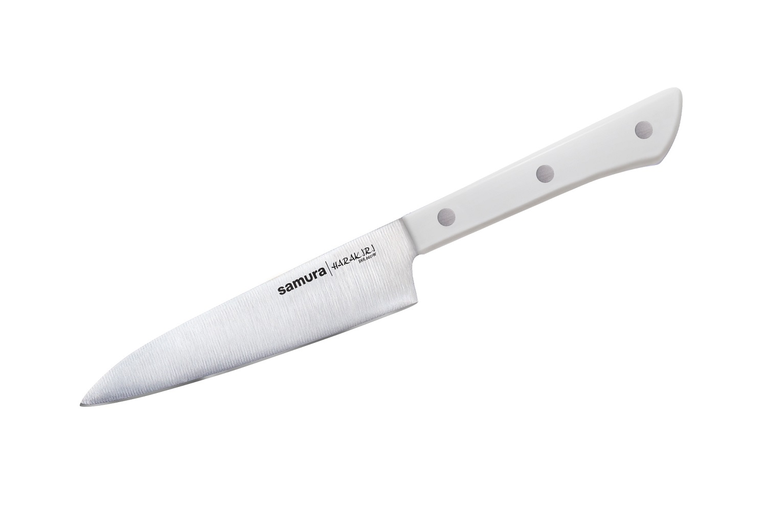 Нож Samura универсальный Harakiri, 12 см, корроз.-стойкая сталь, ABS пластик нож samura для хлеба golf 23 см aus 8