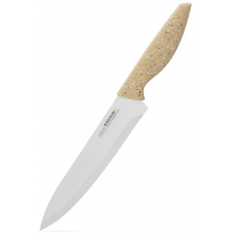 Нож поварской NATURA Granite 20см ATTRIBUTE NATURA AKN128 - фото 1