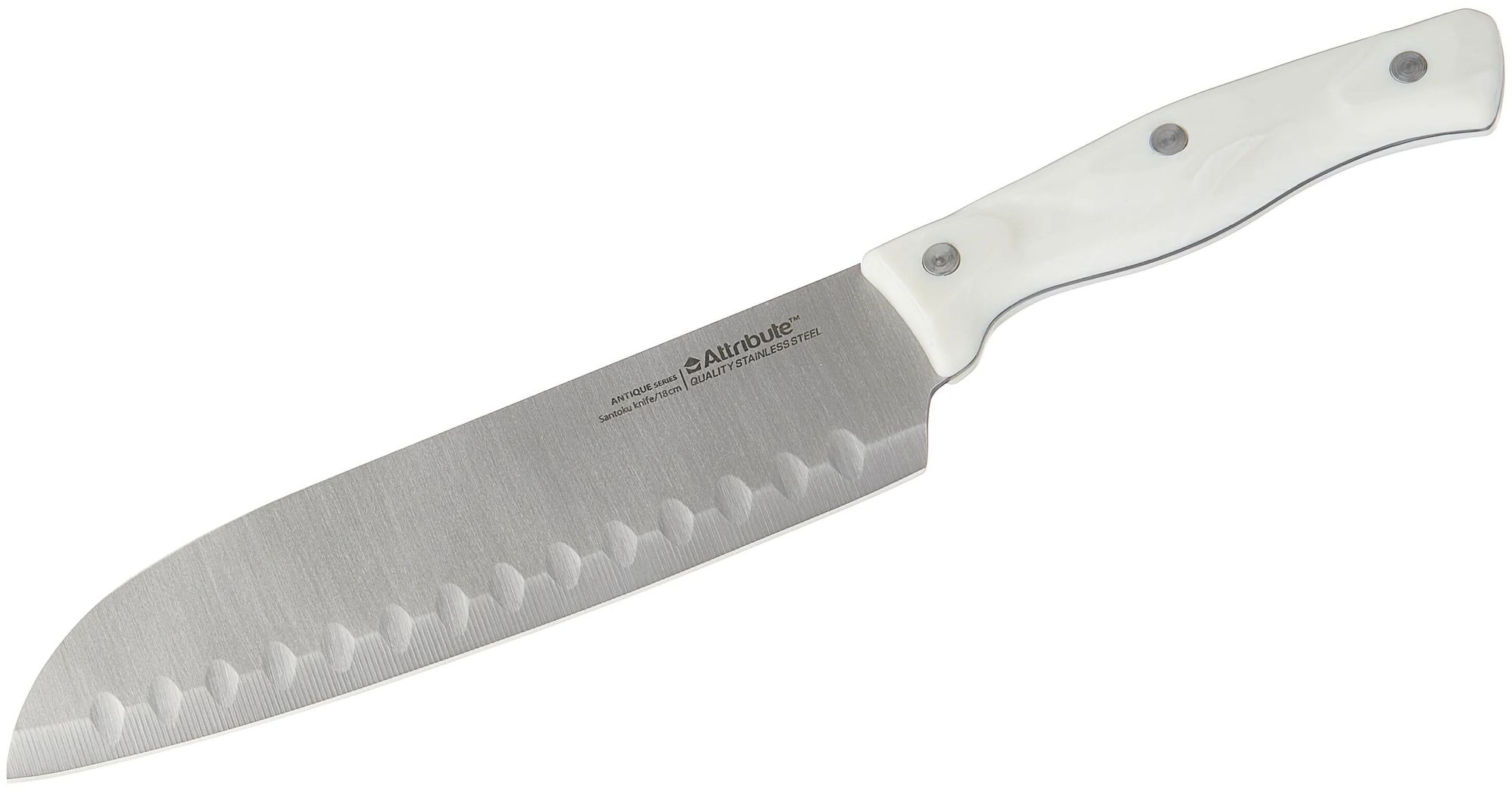 нож сантоку attribute oriental 18 см нерж сталь пластик в ассортименте Нож сантоку ORIENTAL 18см ATTRIBUTE ORIENTAL AKO027