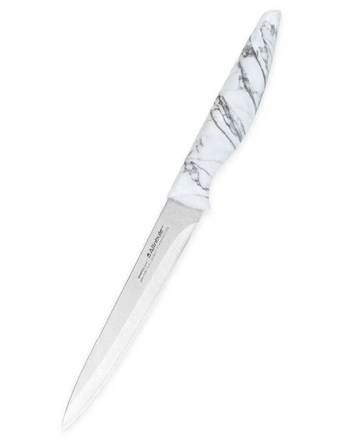 нож attribute marble 20см универсальный нерж сталь пластик Нож универсальный MARBLE 20см ATTRIBUTE KNIFE AKM218