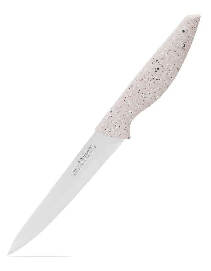 нож для овощей natura basic 8см attribute natura akn003 Нож универсальный NATURA Granite 13см ATTRIBUTE NATURA AKN114