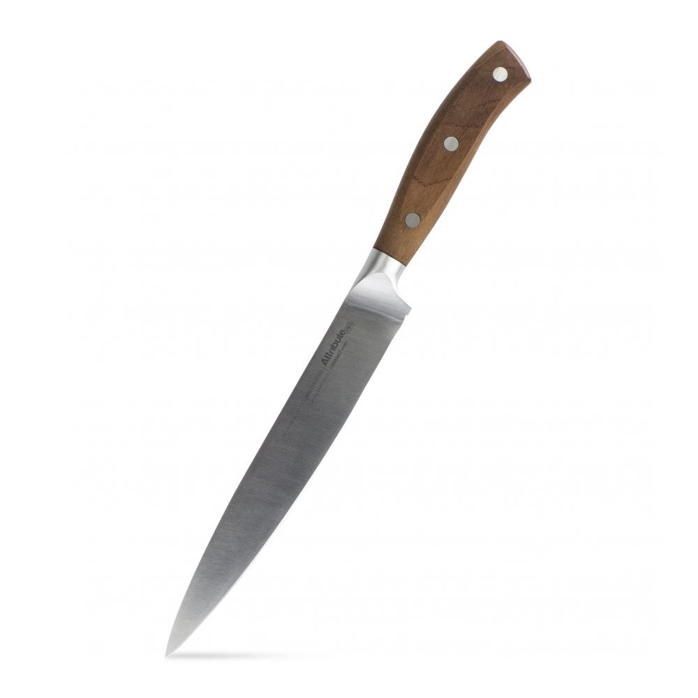 Нож филейный GOURMET 20см ATTRIBUTE KNIFE APK001 нож для мяса слайсер kyoto gipfel