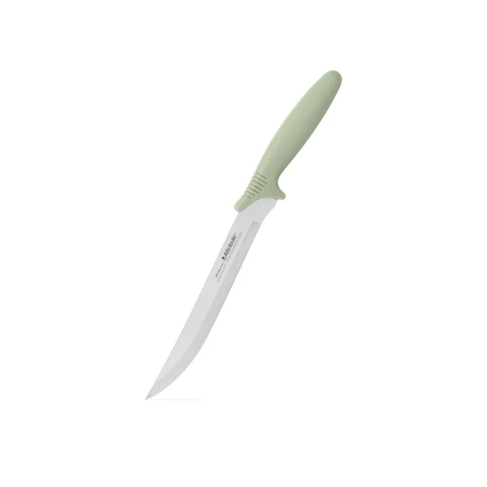 Нож филейный NATURA Basic 19см ATTRIBUTE NATURA AKN038 нож универсальный natura granite 13см attribute natura akn114