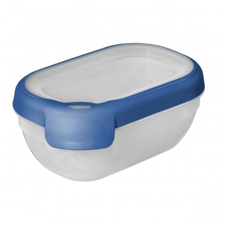 Емкость для морозилки и СВЧ GRAND CHEF 2.6л прямоугольная (синяя крышка) CURVER 00009-831-00 - фото 2