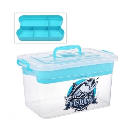 Контейнер POLIMERBYT для хранения РУКОДЕЛИЕ 10л - фото 3