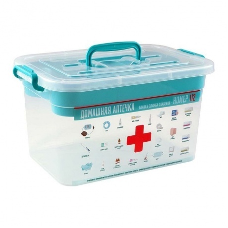 

Контейнер POLIMERBYT ДОМАШНИЙ ДОКТОР 355х235х190см 10л с вкладышем