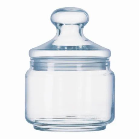 Банка для продуктов КЛУБ 0.5л с крышкой