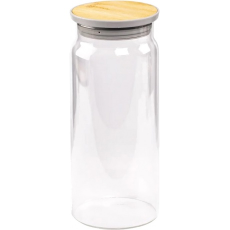 

Банка из боросиликатного стекла для хранения сыпучих продуктов BAMBOO 1250мл