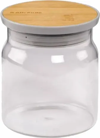 Банка из боросиликатного стекла для хранения сыпучих продуктов B...