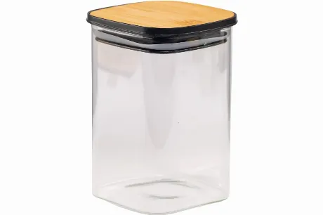Банка из боросиликатного стекла для хранения сыпучих продуктов к...