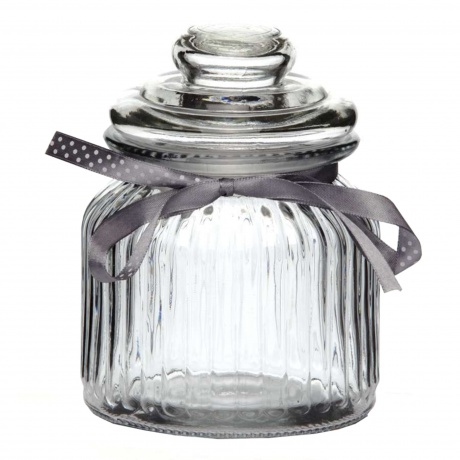 

Банка стеклянная с крышкой FLEUR 650мл