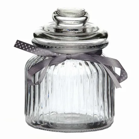 Банка стеклянная с крышкой FLEUR 650мл