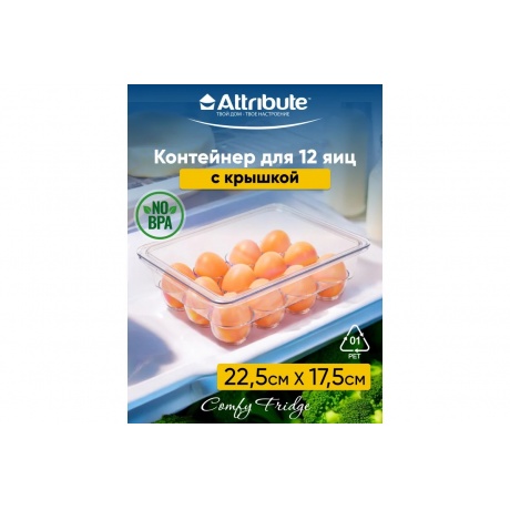 Контейнер для 12 яиц COMFY FRIDGE - фото 6