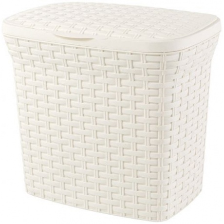 Контейнер для стирального порошка РОТАНГ 10л слоновая кость