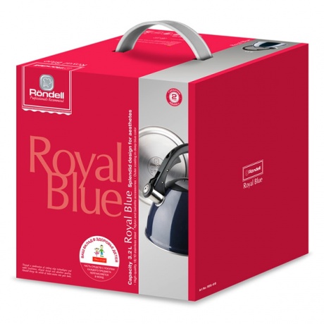Чайник Rondell Royal Blue RDS-418 3,2л - фото 5