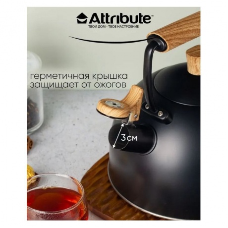Чайник со свистком BLACKWOOD 3л ATTRIBUTE TEA ASS311 - фото 6