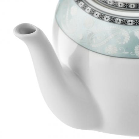 Заварочный чайник Esprado Arista Blue 920мл, костяной фарфор - фото 2