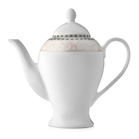 Заварочный чайник Esprado Arista Rose 920мл, костяной фарфор - фото 1