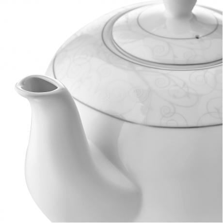 Заварочный чайник Esprado Florestina 1220мл, костяной фарфор - фото 3