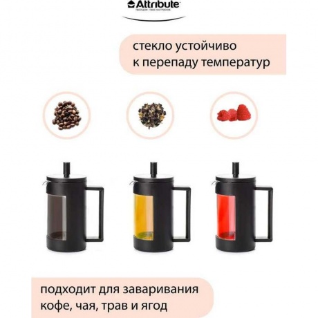 Френч-пресс KENYA 600мл+аксессуары ATTRIBUTE TEA ATF200 - фото 4