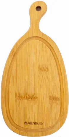 Доска разделочная BAMBOO CURVE 28x14x1.5см