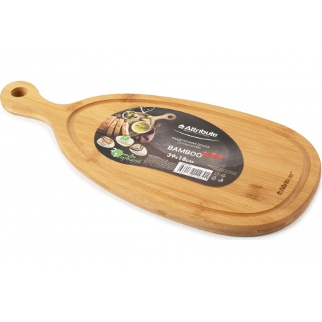 Доска разделочная BAMBOO CURVE 39х18х1.5см - фото 4