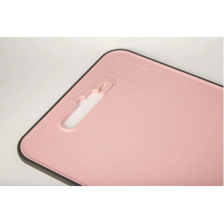 Доска разделочная FIBER 37х28см с ножеточкой - фото 6