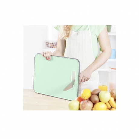 Доска разделочная FIBER 37х28см с ножеточкой - фото 8