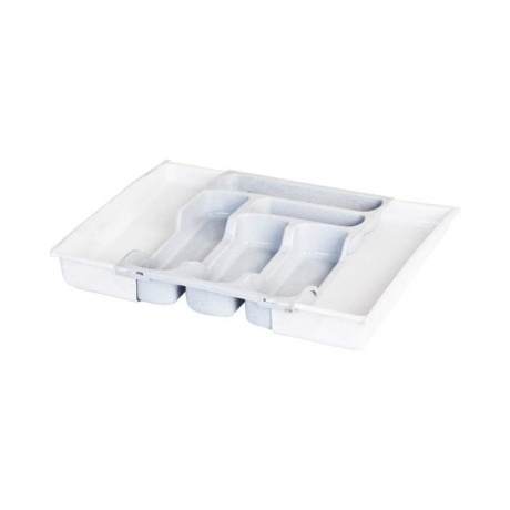 

Лоток для столовых приборов раздвижной серый