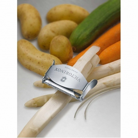 Овощечистка Victorinox Peeler (7.6074) серебристый - фото 3