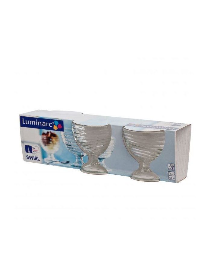 Набор креманок Luminarc Swirl H5068 300мл (3 шт.) цена и фото