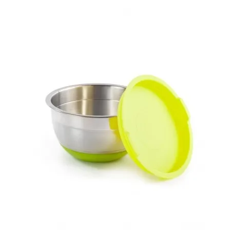 Миска с крышкой MIX зеленая 1.4л ATTRIBUTE STEEL ASS018G