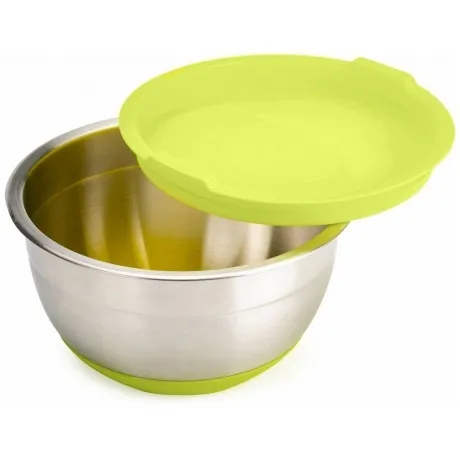 Миска с крышкой MIX зеленая 4.2л ATTRIBUTE STEEL ASS020G