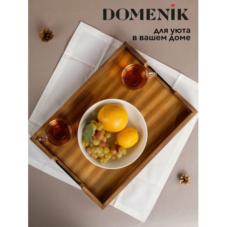 Поднос прямоугольный DOMENIK LOFT 40х30см - фото 6