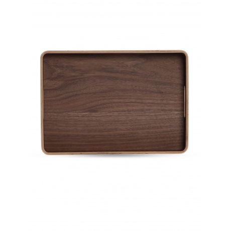 Поднос прямоугольный DOMENIK NON-SLIP темный 37х26см - фото 2