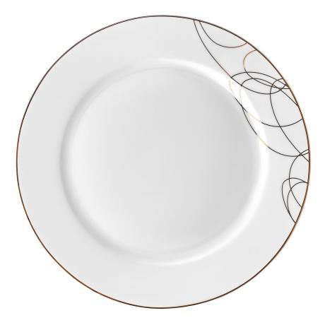 Набор тарелок обеденных 5шт Esprado Leontino 22,5см, костяной фарфор - фото 1