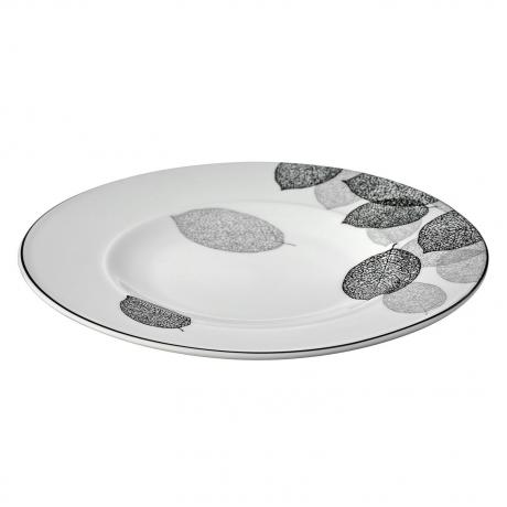 Набор тарелок десертных 6шт, Esprado Bosqua Platina 18,5см, костяной фарфор - фото 2