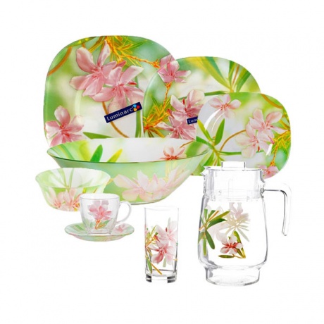 Столовый сервиз LUMINARC ФРЕЗИЯ 44 предмета, P7660 - фото 1