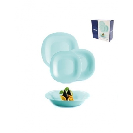 

Столовый сервиз LUMINARC КАРИН ЛАЙТ ТЮРКУАЗ 18 предметов, P7628