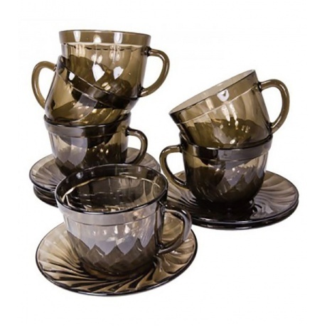 Чайный набор LUMINARC ОКЕАН ЭКЛИПС 220мл, H9147 - фото 2