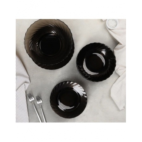 Столовый сервиз LUMINARC ОКЕАН ЭКЛИПС 19 предметов, L5108 - фото 13