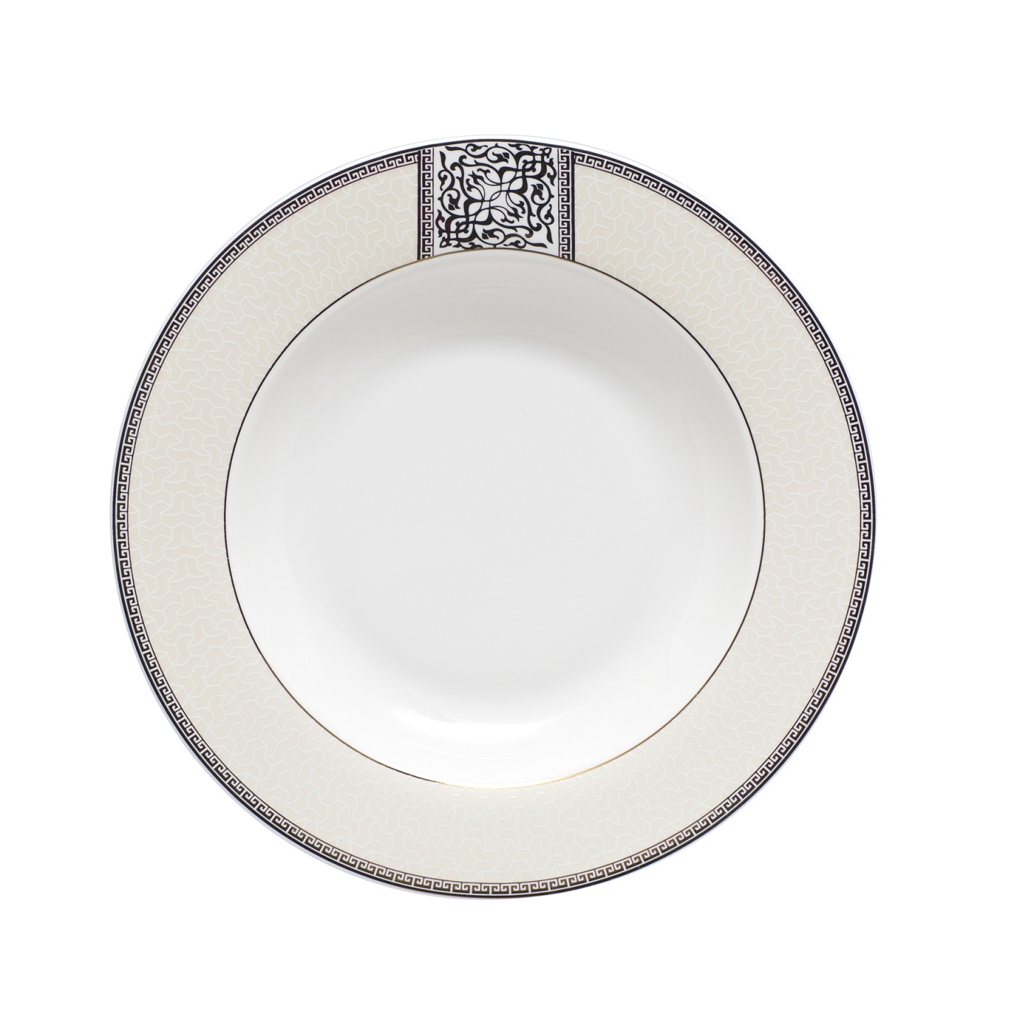 Тарелка суповая Fioretta Dynasty TDP082 23см тарелка суповая magic metallic 22см fioretta cn1507