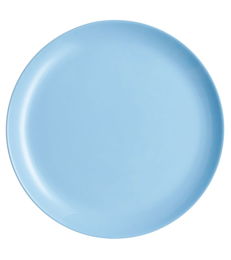 Тарелка обеденная Luminarc Дивали Лайт Блю P2610 25см тарелка обеденная стекло 25 см круглая diwali light blue luminarc p2610 голубая