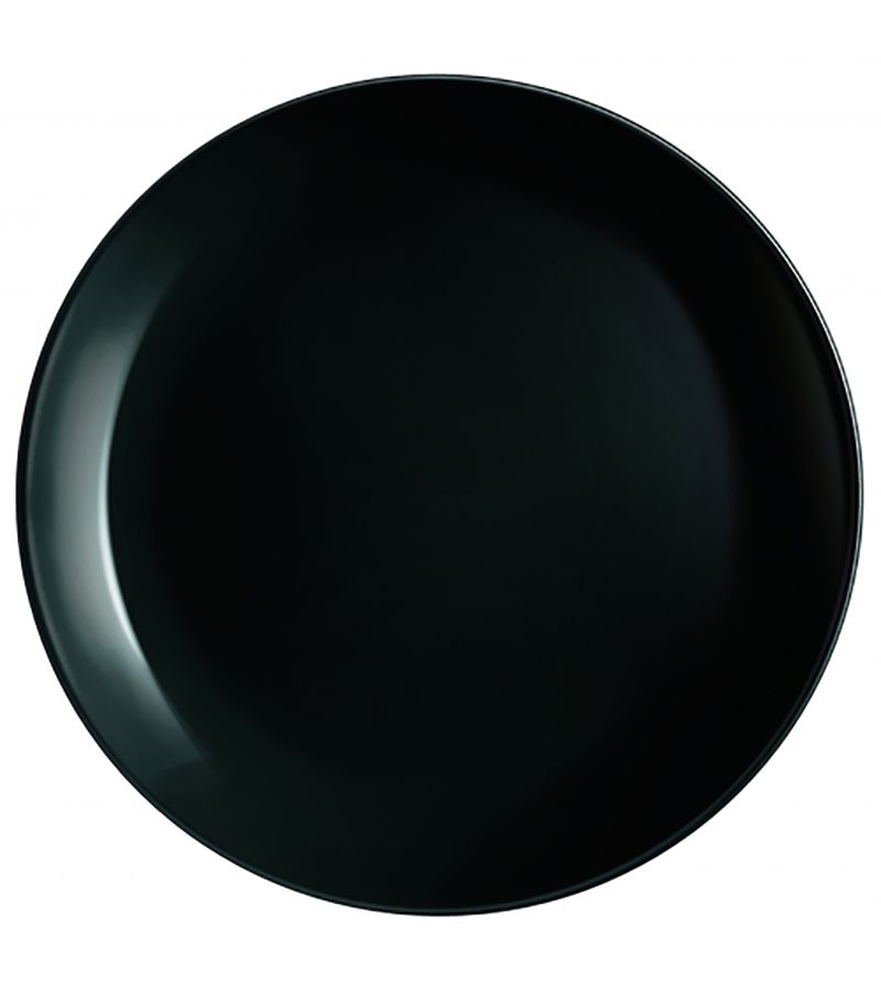 Тарелка десертная Luminarc Дивали Нуар P0789 19см тарелка десертная luminarc diana цвет черный 19 см