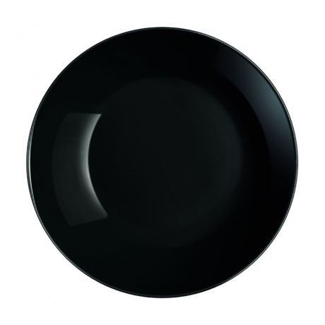 Тарелка суповая Luminarc Дивали Нуар P0787 20см - фото 1