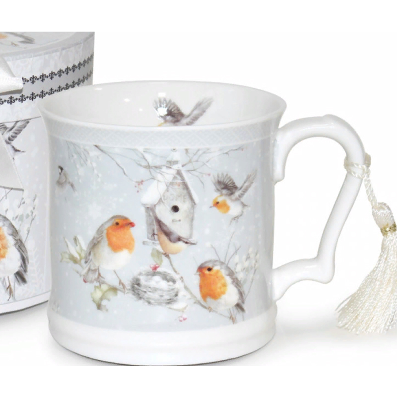 

Кружка SIJ Снегири NC19006 400мл