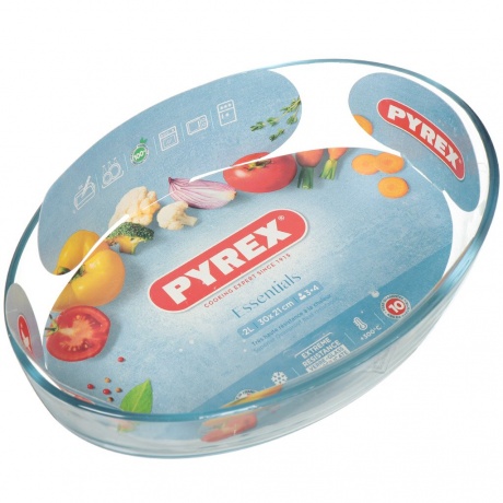 Блюдо BULK 22л 30x21х6см овальное PYREX 345BN00B044 880₽