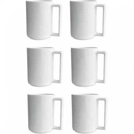 Набор кружек A LA BONNE белая 6шт 380мл LUMINARC Q9223