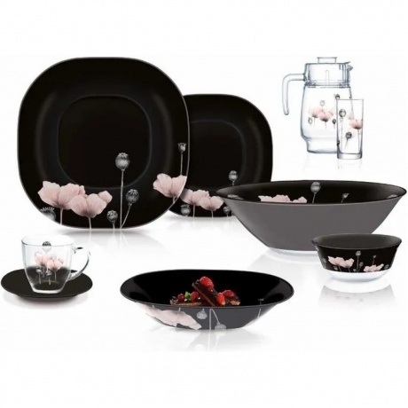 Набор столовый CARINA ANGELIQU ROSE 44 предмета LUMINARC V2711